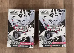 2x Pokemon TCG White Flare Booster Bundles New Sealed Boxes Scarlet & Violet - Image 1