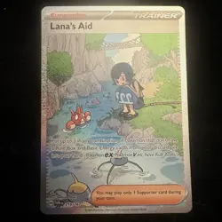 Pokemon TCG - Lana's Aid - 219/167 - SV06: Twilight Masquerade SIR - Image 1