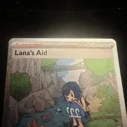 Pokemon TCG - Lana's Aid - 219/167 - SV06: Twilight Masquerade SIR - Image 3