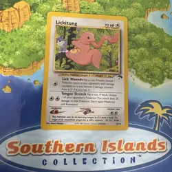 Pokemon Vintage Southern Islands Lickitung 16/18 Rare WotC Promo - Image 1