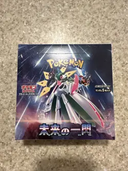 Pokemon Sv4M Future Flash Japanese Sealed W/Shrink Booster Box - Image 1