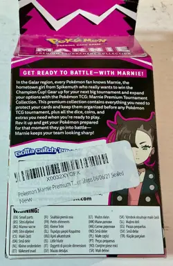 POKEMON TCG Marnie Premium Tournament Collection Box Factory Sealed 820650808760 - Image 3