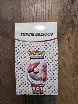 Pokemon 151 Booster Bundle Display Not Sealed - Image 1