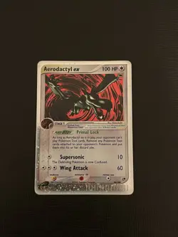 Aerodactyl ex #94/100 EX Sandstorm Holo Pokemon Ultra Rare LP 2003 - Image 2