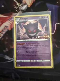 Gengar SWSH241 STAMPED Lost Origin Black Star Promo Holo Rare Pokemon TCG NM - Image 4
