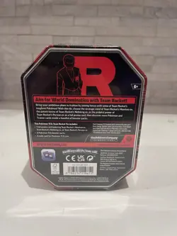 Pokemon TCG Team Rocket Mewtwo Ex Tin Brand New and Sealed Nintendo 2025 - Image 3