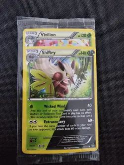 Pokemon TCG Shiftry and Villion Cosmos Holo Rare Promo Sealed NM 2018 - Image 1