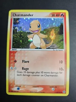 Charmander 113/112 Fire Red & Leaf Green Pokemon Secret Rare Holo NM/VLP - Image 1