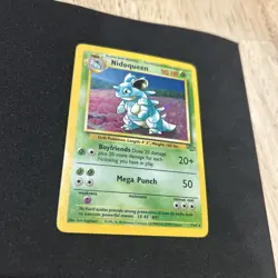 Pokemon TCG Nidoqueen Jungle 7/64 Holo Unlimited Holo Rare - Image 1