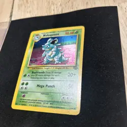 Pokemon TCG Nidoqueen Jungle 7/64 Holo Unlimited Holo Rare - Image 2