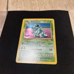 Pokemon TCG Nidoqueen Jungle 7/64 Holo Unlimited Holo Rare - Image 3
