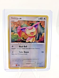 Skitty 93/127 Platinum Common Normal Pokemon Card TCG Trading Card Game - Image 1
