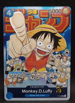 Monkey D. Luffy P-033 Promo One Piece Card Event Pack Vol. 2 - Image 1