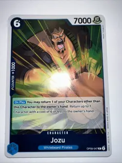 OP08-047 Jozu : Rare English One Piece TCG Card : OP08: Two Legends - Image 1