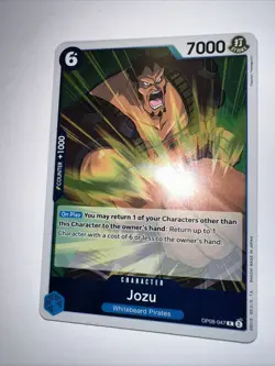 OP08-047 Jozu : Rare English One Piece TCG Card : OP08: Two Legends - Image 3