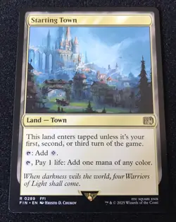 Starting Town Magic The Gathering Card #289 - Image 1