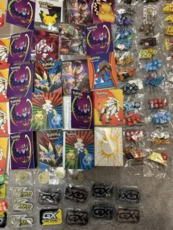 Pokemon Accessories (Coins/Dice/Binders/Markers/Card Box) LOT - Image 3