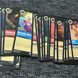 Disney Lorcana TCG Bulk Card Lot Mixed Characters Olaf Pluto Lumiere Anita EN - Image 4