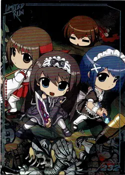 Phantom Breaker Limited Run Games Silver Trading Card #232 New No Creases - Image 1