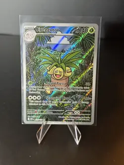 Pokemon TCG Mega Evolution Exeggutor Illustration Rare Holo Card 135/132 - Image 1