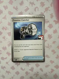 Counter Catcher Holo Pokemon Prize Pack Series 5 Promo Pokemon Card NM/LP Stamp - Image 1