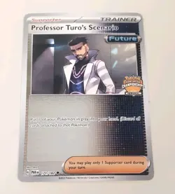 Pokemon TCG Professor Turo’s Scenario 171/182 Championship Promo Stamped Card - Image 1