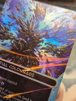 FOIL Celestial Colonnade STELLAR SIGHTS BORDERLESS Edge of Eternities MTG Card - Image 2