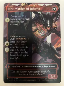 Clive, Ifrit's Dominant (Borderless) (Surge Foil) (0530) Final Fantasy Foil - Image 2