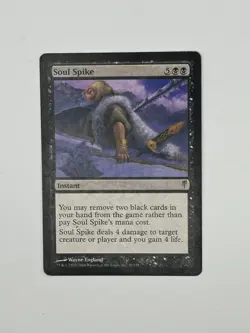 Magic the Gathering Soul Spike - Rare Instant - Coldsnap (70/155) LP - Image 1