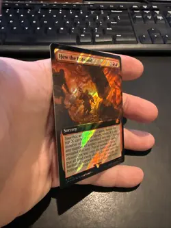 Hew the Entwood (Extended Art) (Surge Foil) Lord of the Rings 772 NM - Image 2