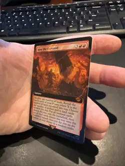 Hew the Entwood (Extended Art) (Surge Foil) Lord of the Rings 772 NM - Image 3