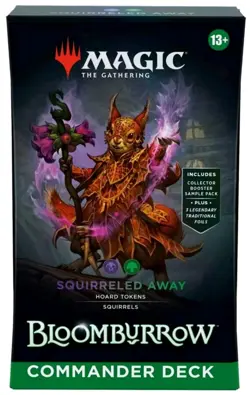 MTG: Squirreled Away - Bloomburrow - Sealed - Commander - Magic The Gathering - Image 1