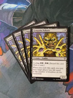 Gempalm Polluter x 4 | 7% Off 2+ | Aetherdrift | NM | MTG - Image 1