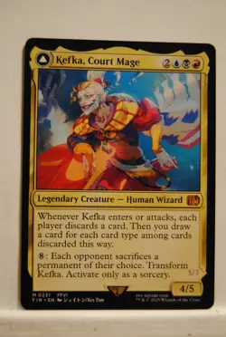 Magic: Final Fantasy: Kefka, Court Mage / Kefra, Ruler of Ruin #0231 - Image 1