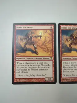 2x - Norin the Wary - Time Spiral - Rare - Magic: The Gathering MTG - LP - Image 3
