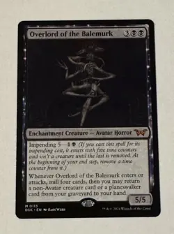 MTG Overlord of the Balemurk - Duskmourn: House of Horror LP - Image 1