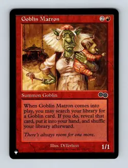 Goblin Matron (USG) The List Reprints Non-Foil MTG NM - Image 1