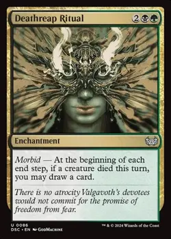 1x Deathreap Ritual NM Eng MTG - Duskmourn Commander - Image 1