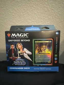 Magic the Gathering MTG Universes Beyond: Doctor Who - Paradox Power Deck 195166228815 - Image 1
