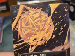 R 0053 Contested War Zone BORDERLESS Edge of Eternities STELLAR SIGHTS POSTER - Image 2