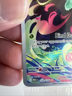 Bulbasaur 133/132 Illustration Rare (IR) SEALED Promo Pokemon Mega Evolution NM - Image 5