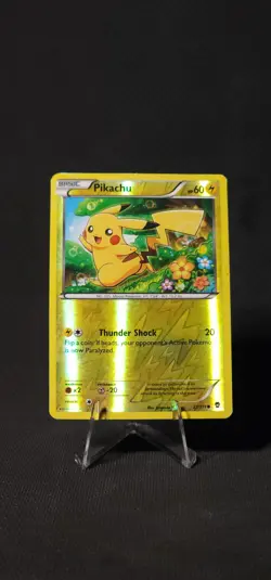 Pokemon Pikachu 27/111 XY - Furious Fists Reverse Holo MP - Image 1