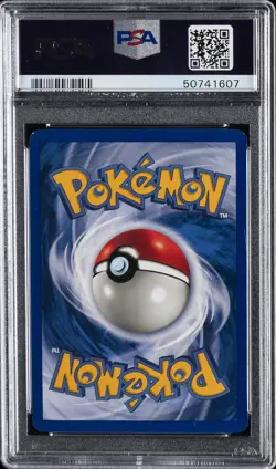 1999 POKEMON BASE SET UNLIMITED #1 ALAKAZAM-HOLO PSA 9 - Image 2