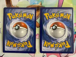 Numel and Bidoof Reverse Holo NM Peelable Ditto Pokemon GO Set Pokemon TCG - Image 2