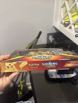 Pokemon TCG - Shining Fates Pikachu V Collection Box - NEW FACTORY SEALED - Image 2