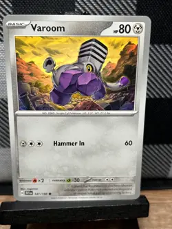 Pokemon TCG: Varoom 141/198, Scarlet & Violet Base Set - Image 1