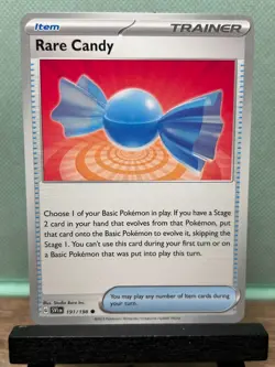 Pokemon TCG: Rare Candy 191/198, Scarlet & violet Base Set - Image 1