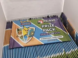 Pokemon Prize pack Series 7 Full Box Of 50 All Unopened TCG Rare - Image 1