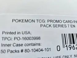 Pokemon Prize pack Series 7 Full Box Of 50 All Unopened TCG Rare - Image 3