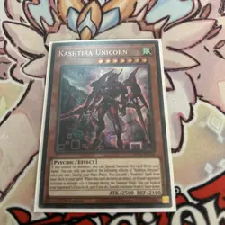 Yu-Gi-Oh Kashtira Unicorn MP23-EN164 25th Anniversary Tin: Dueling Heroes - Image 1